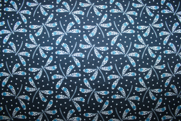 Designer- Baumwollstoff Sapphire Skies (10 cm)